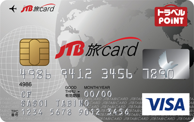 JTB旅カード VISA / mastercard券面