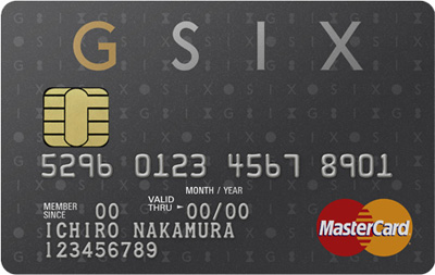 GINZA SIX カード プレステージ券面